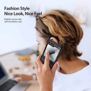 DUX DUCIS чехол FITT SAMSUNG Z Z FLIP 7 FE/W25 FLIP/ Z FLIP 6 синий