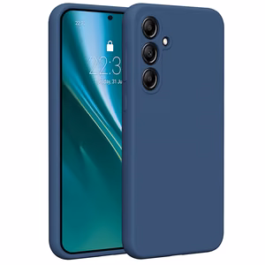 Etteri Silicone ümbris jaoks Samsung Galaxy A35 5G dark sinine