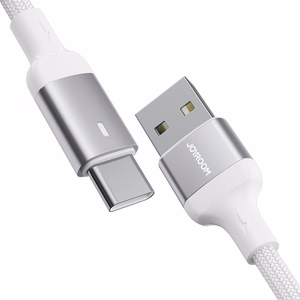 USB kaabel Joyroom S-UC027A10 USB to Type-C 3A 1.2m valge