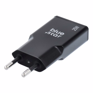 Phone Laadija sinine Star Slim GaN USB C + USB A QC4.0 PD 3A 25W TFK-SC-25WAC must