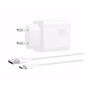 Laadija Huawei CP404B SuperCharge 22.5W USB-A + USB-A to USB-C kaabel 1.0m valge
