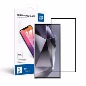 Karastatud klaas to Samsung Galaxy S25 ULTRA (full glue / Ümbris friendly / działający czytnik) sinine Star 5D must