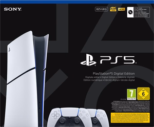 Sony Playstation 5 Slim Digital 825 GB Wi-Fi черный, белый