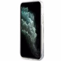 Karl Lagerfeld KLHCP12MLNHCCS iPhone 12/ 12 Pro 6.1" hõbedane/hõbedane hardcase Glitter Choupette Head