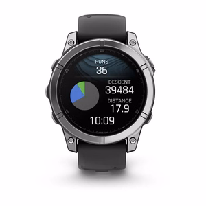 Nutikell Garmin Fenix E Steel must