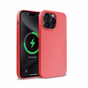 Crong Color Cover Magnetic MagSafe ümbris seadmele iPhone 15 Pro Max, roosa