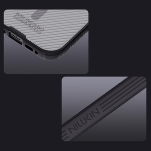 Nillkin CamShield Pro MagSafe Compatible Ümbris jaoks iPhone 17 - Läbipaistev Must