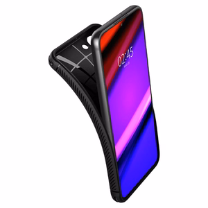 Spigen Rugged Armor ümbris Samsung Galaxy S22-le - matt must