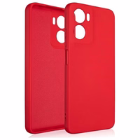 Beline silikoonümbris jaoks Moto G05 punane