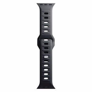 3mk silikoonrihm Apple Watchile, 38/40/41/42 mm, must, väike suurus