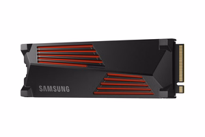 SSD Samsung 990 PRO jahutusradiaatoriga 2TB M.2 PCIe NVMe MLC kirjutamiskiirus 6900 MB/s lugemiskiirus 7450 MB/s 2,3mm TBW 1200 TB MTBF 1500000 h MZ-V9P2T0CW