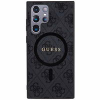 GUESS ümbris jaoks SAMSUNG S24 Ultra compatible with MagSafe GUHMS24LG4GFRK (4G Ring classic logo) must