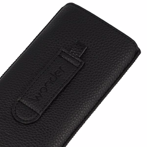 WONDER Deko Pouch Case (Size M) for Iphone 5/Nokia 215 4G/225/5310 2020 black