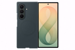 Samsung Galaxy Z Fold8 Ultra silikoonist magnetümbris 2 peegeldusvastase kilega, rohelise varjundiga