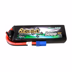 Аккумулятор GensAce G-Tech LiPo 5000 мА·ч, 11,1 В, 60C, 3S1P с разъемом EC5