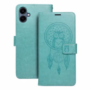 MEZZO Book ümbris jaoks SAMSUNG A06 dreamcatcher roheline