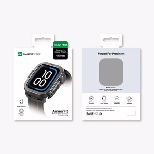 AmazingThing Titan Pro Metal Ümbris jaoks Apple Watch 11 46mm Aluminum - must