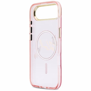 Karl Lagerfeld IML Choupettes Karl Script Logo MagSafe чехол для iPhone Air розовый