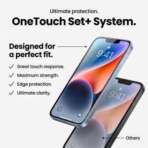 Tech-Protect OneTouch Set+ karastatud klaasist kaitsed seadmele iPhone 18 Pro / 17 Pro, 2 tk
