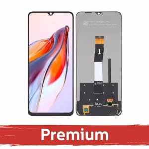 LCD Ekraan Ühildub Xiaomi Redmi 12C Must OEM