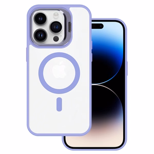 Tel Protect Kickstand Magsafe Ümbris jaoks Iphone 14 Pro Max light purple