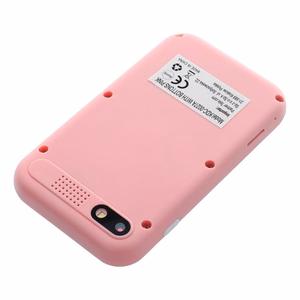 Mängukonsool lastele IPS-ekraaniga 2,4" nuppudega KDC-0027A roosa