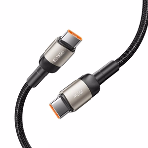 Tech-Protect UltraBoost Evo USB-C / USB-C PD kaabel 100W 5A 1m - titanium