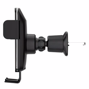 Wozinsky WEDZ-3Y8S clamp car holder with 15W inductive charger for phone on the air vent - black