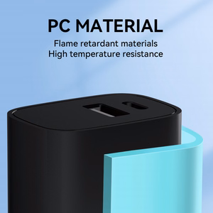 Wozinsky WGWCB USB-A USB-C 20W Wall Laadija - must