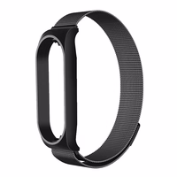 Strap METAL jaoks XIAOMIi Mi Band 7 must (01)