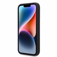 Karl Lagerfeld Silicone Ikonik ümbris jaoks iPhone 14 Pro - must