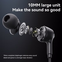 Yesido Kõrvaklapid YH53 with microphone must