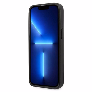 Karl Lagerfeld KLHCP13LMNMP1K iPhone 13 Pro / 13 6.1" жёсткий чехол чёрный/чёрный Monogram Plaque