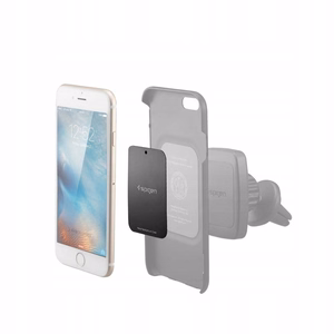 Spigen MP-4P magnetplaadid autole - mustad