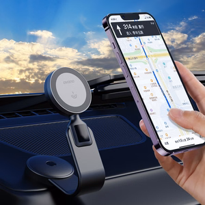 Dudao F21 Pro 15W MagSafe Induktiivne Car Laadija - must