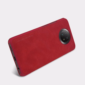 Nillkin Qin кожаный чехол-кобура для Xiaomi Redmi Note 9T 5G коричневый