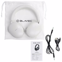 Blavec Over-ear Bluetooth Kõrvaklapid BO-13 Bass Aceonix ANC (BO13-W) valge