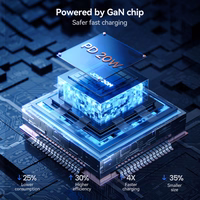 Laadija Joyroom JR-TCG08 20W GaN USB-C valge