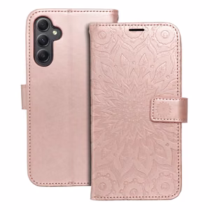 MEZZO Book ümbris jaoks SAMSUNG A34 5G mandala rose kuldne