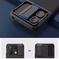 Tech-Protect Velar Cam+ Ümbris jaoks Xiaomi Redmi Note 13 Pro 5G / Poco X6 5G - must