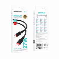 Borofone kaabel BX110 Beneficio - USB Lightning - 2,4A 1 meeter must