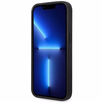 Ümbris BMW BMHMP14L22RPSK iPhone 14 Pro 6.1" must/must Leather Seats Pattern MagSafe