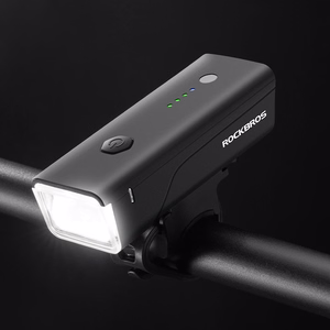 Rockbros 24510003001 eesmine jalgrattatuli 260 lm + USB-C - USB-A kaabel - must