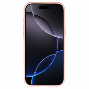 Силиконовый чехол Lite для iPhone 16 Pro Max персиковый