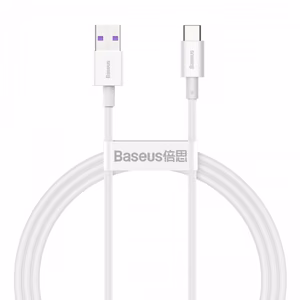 USB kaabel Baseus Superior valge Type-C 100cm (kuni 66W / 6A)
