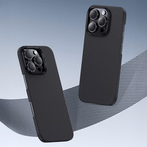 Benks Magnetic Armor Air Kevlar Чехол PC Frame 600D (E065) для Iphone 16 Pro чёрный