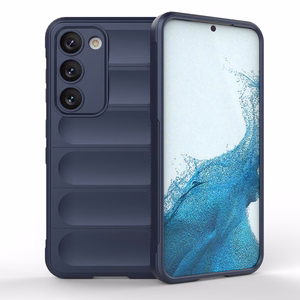 Magic Shield Ümbris jaoks Samsung Galaxy S23+ flexible armored cover sinine