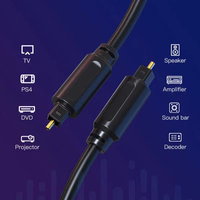 Premium optical audio kaabel Toslink-Toslink, 3m