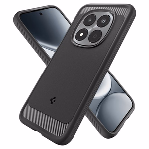 Spigen Rugged Armor ümbris Xiaomi Redmi Note 15 Pro 5G jaoks - must