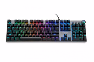 iBox Aurora K-4 klaviatuur USB QWERTY must